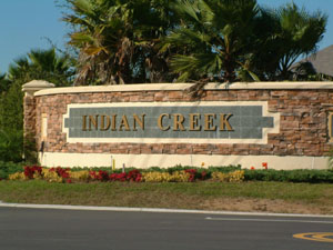 Indian Creek lakeside community in Kissimmee